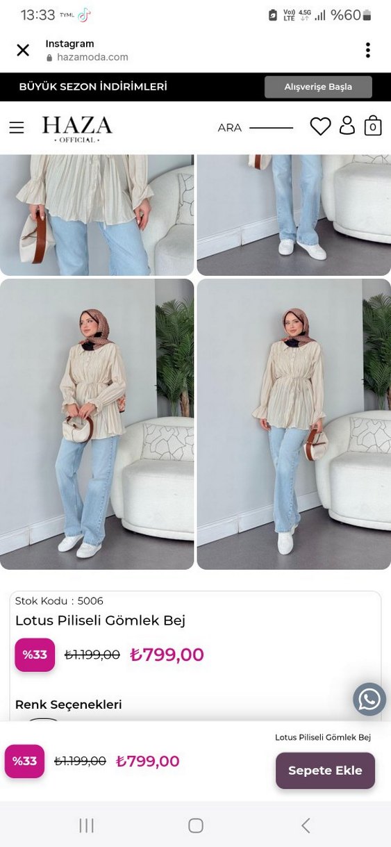 piliseli Kadın gömlek - Görsel 2