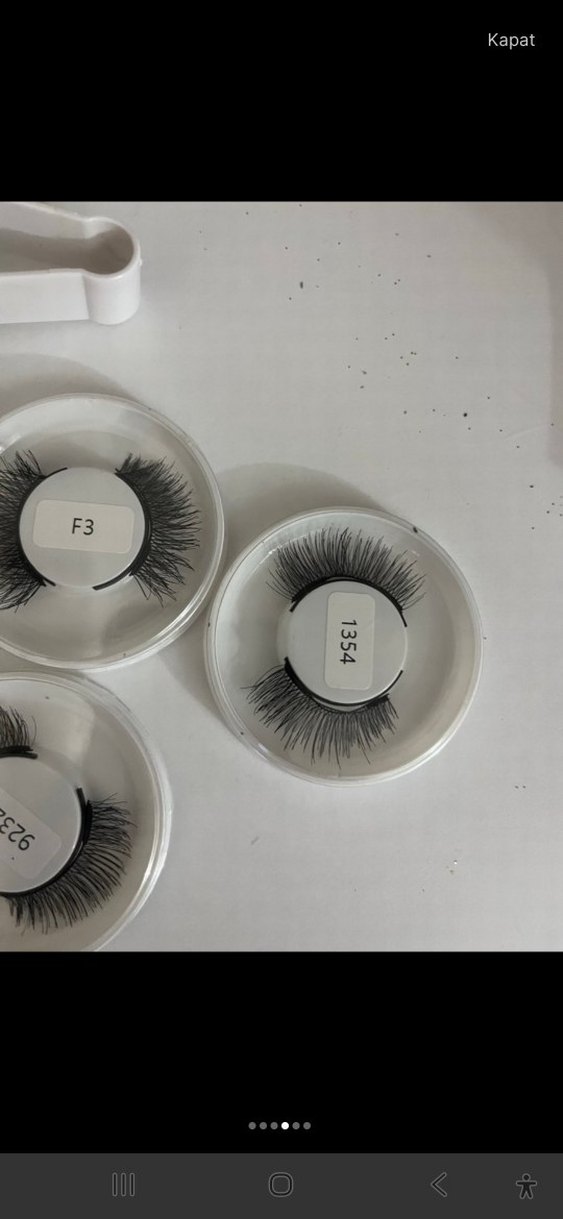 takma kirpik - Görsel 4