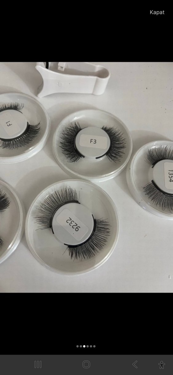 takma kirpik - Görsel 3