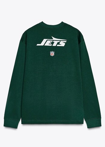 Zara kadın Yeşil New York Jets Sweatshirt
