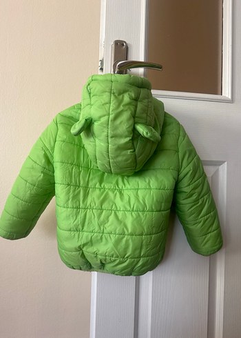 HelloBaby Parlak Yeşil Fermuarlı Erkek Çocuk Mont