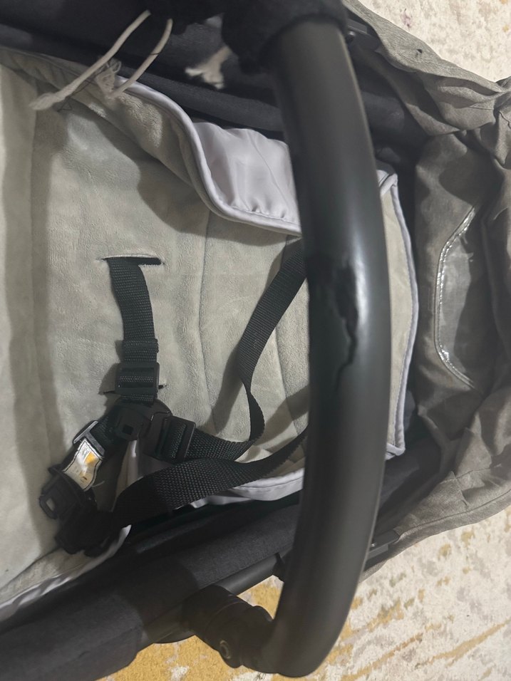 Gri Bebek Arabası - Görsel 5