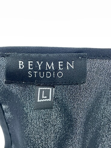 l Beden siyah Renk Beymen Bluz %70 İndirimli.