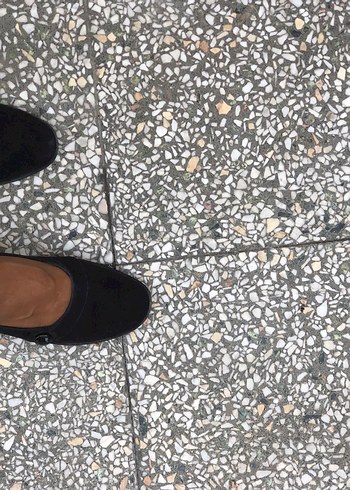 Kadın Siyah Süet Dolgu Topuklu Ayakkabı - Görsel 2