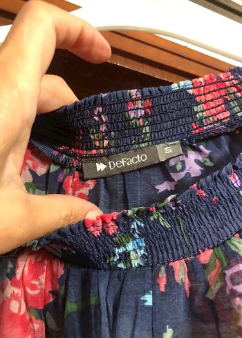 Çiçekli Bohem Kadın Bluz - Görsel 2