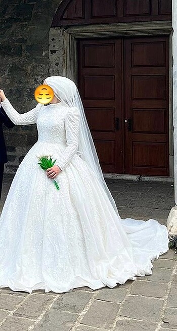 Diğer Tesettür gelinlik