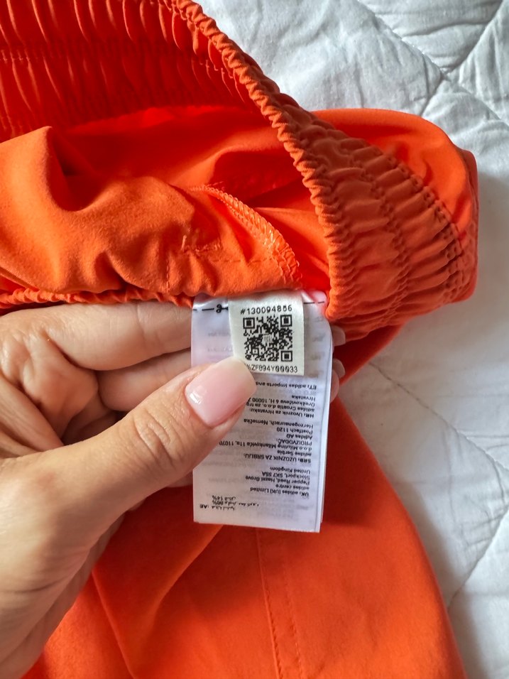 Kırmızı Salaş Mini Hamile Şortu - Görsel 5