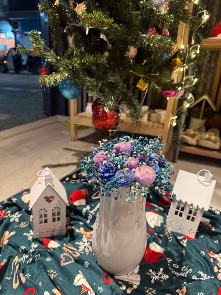 Açık Mor Renkli Vazo - Görsel 2