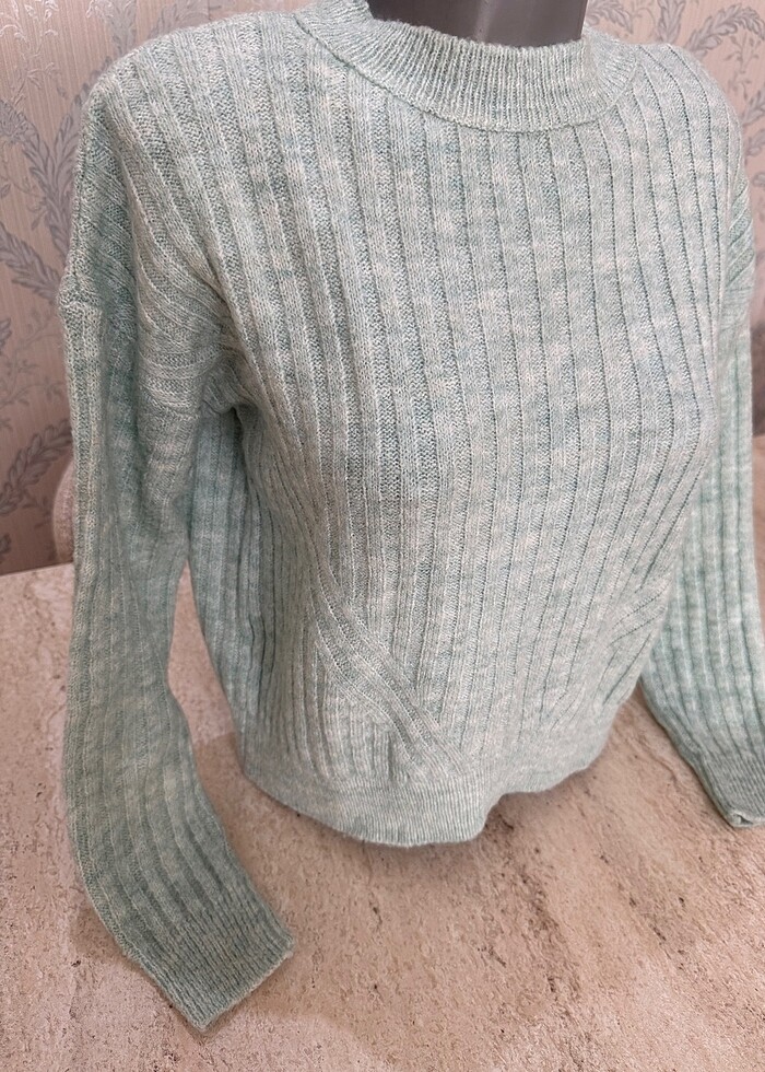 Yeşil kazak - Görsel 2