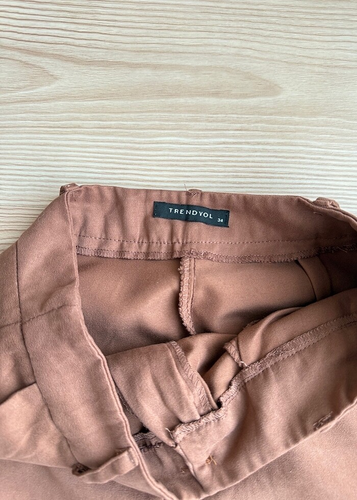 Kahverengi pantolon - Görsel 4