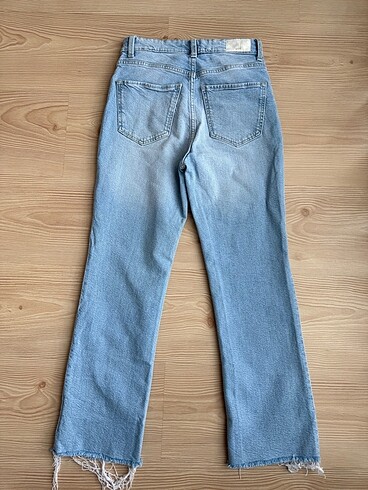 Bershka Buz mavisi kot pantolon
