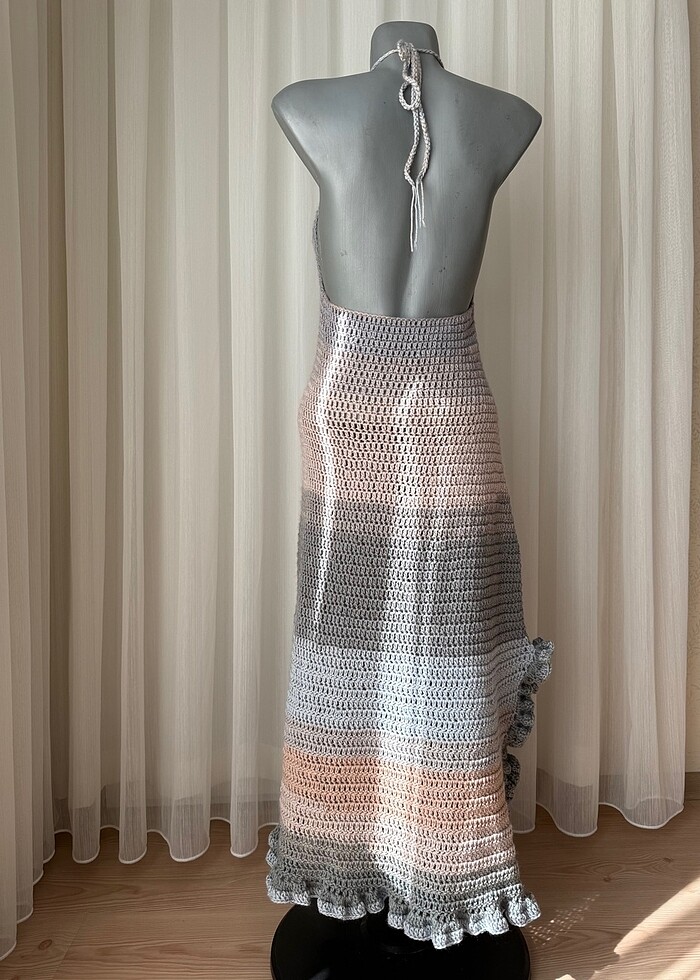 Örgü elbise - Görsel 3