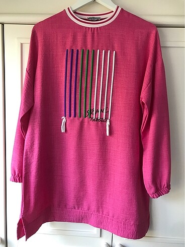 Pembe- Fuşya Tunik