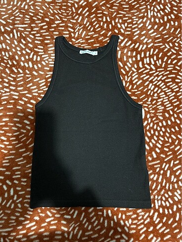 s Beden Acı Kahve Kaşkorse Halter Neck Atlet