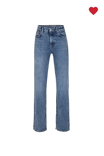 BEAUTY OMELETTE Mavi Split Hem Detailed Slim Fit Jean