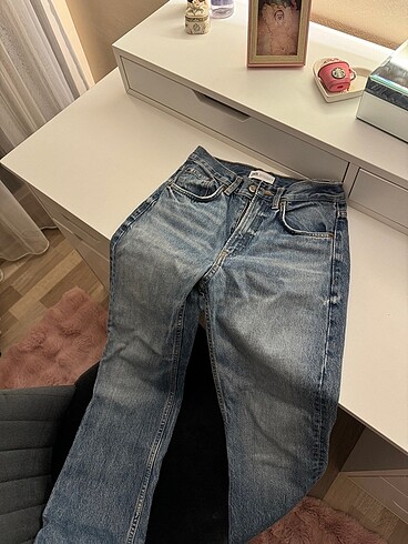 Zara straight fit jean