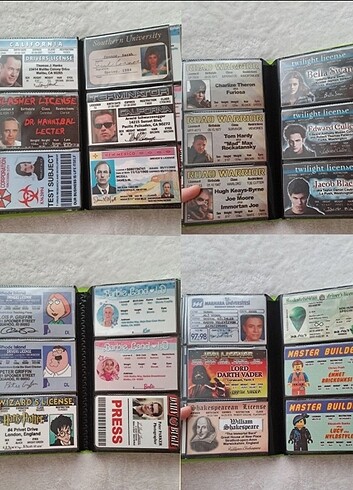  Beden Koleksiyon Kart Albümü Ve Kart Seti