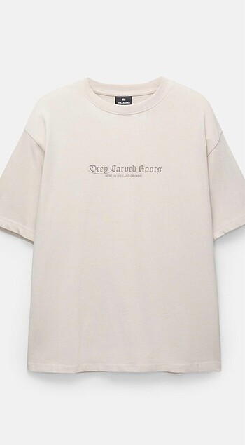 l Beden ten rengi Renk Pull and bear t-shirt