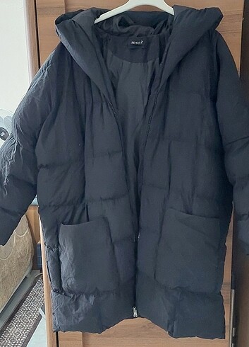m Beden siyah Renk Siyah Oversize Kamil Keskin Mont