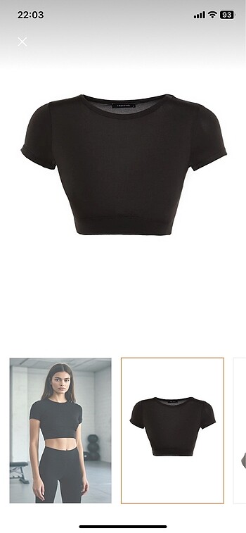 Trendyolmilla crop