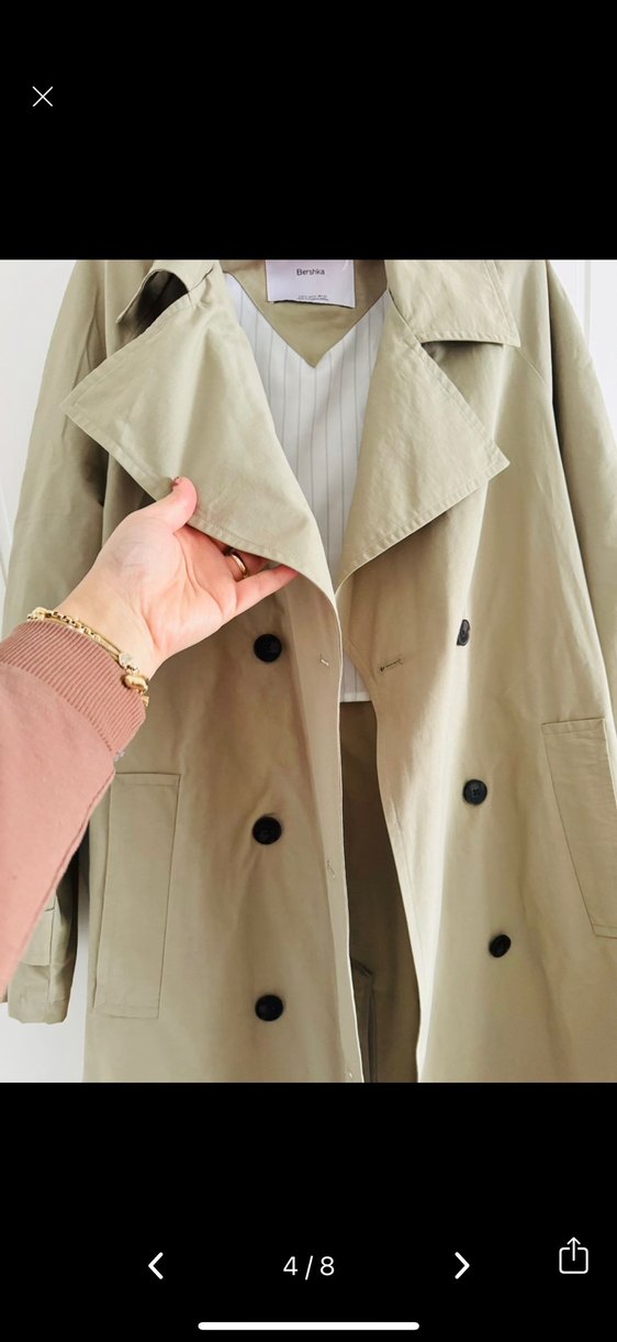 bershka trenckot - Görsel 2