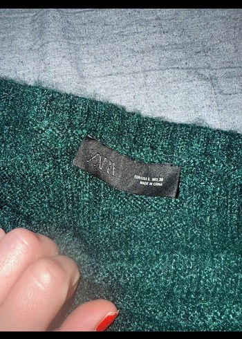 Zara tek omuz kazak - Görsel 3