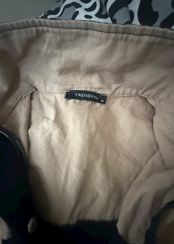 Uzun Kollu Camel Kadın Tulum - Görsel 3