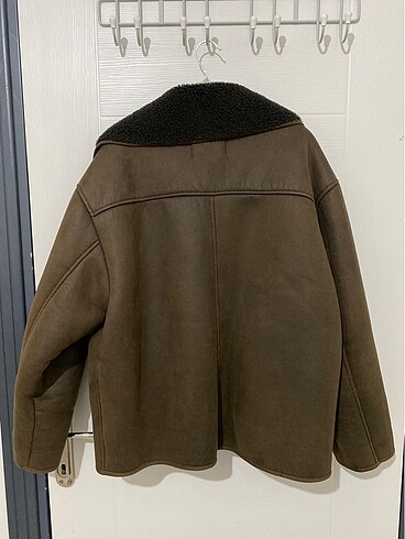Zara Zara suni yünlü astar ceket