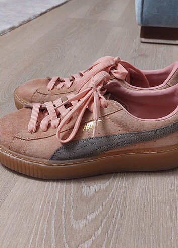 39 Beden pembe Renk Orijinal puma spor ayakkabi