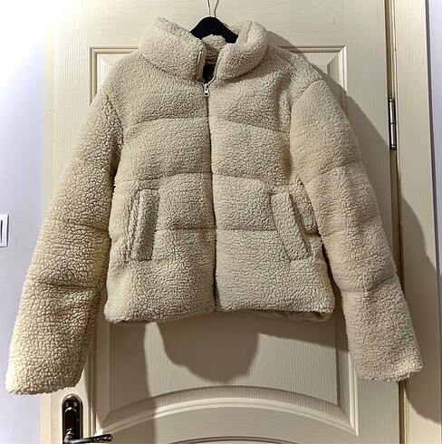 Peluş (teddy) mont