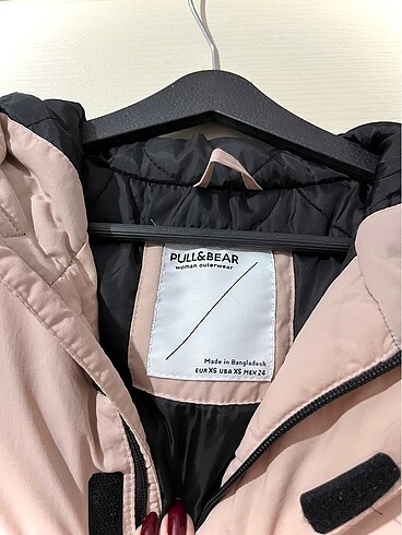 xs Beden pembe Renk Pull&Bear KANGURU MONT