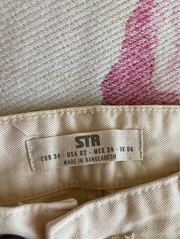 xs Beden ten rengi Renk Stradivarius kargo pantolon