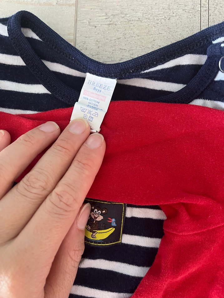 Uzun Kollu Nakışlı Kırmızı Bebek Body - Görsel 3