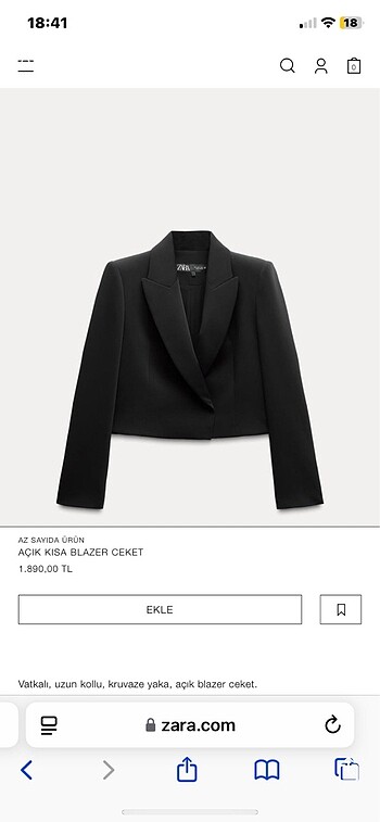 Blazer Ceket