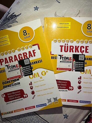 Omage Gold Paragraf+Türkçe set 8.sınıf