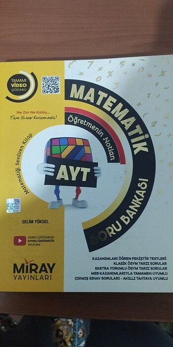Miray yayınları ayt matematik soru bankası 