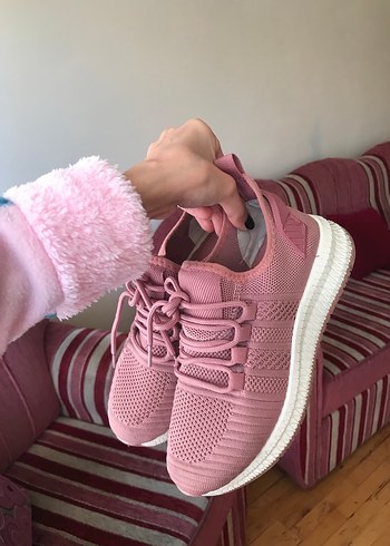 Pembe Kadın Spor Ayakkabı