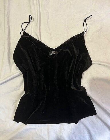 Bershka kadife crop