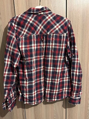l Beden çeşitli Renk Mudo Ekoseli Vintage Oduncu Gömlek