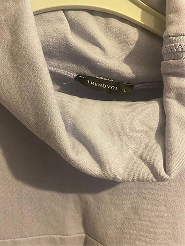 Trendyol & Milla Trendyol Boğazlı Kısa Sweatshirt