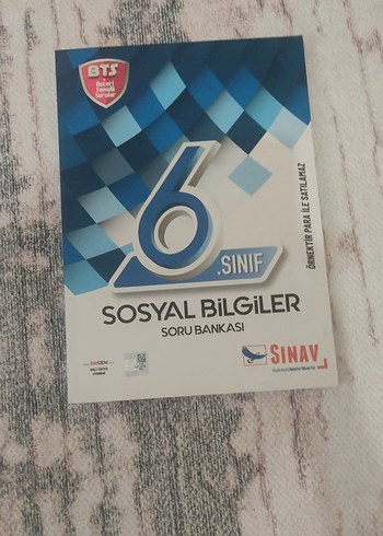 Beden 6. Sınıf 2 Fen bilimleri ve 1 Sosyal bilgiler soru bankası Set