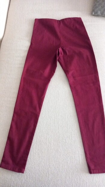 13-14 Yaş Beden bordo Renk Bordo 13-14 yaş skinny pantolon