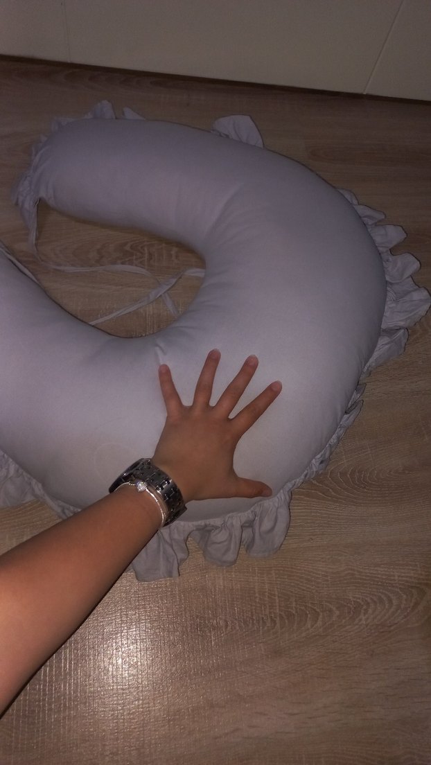 Gri Emzirme ve Hamilelik Yastığı - Görsel 3