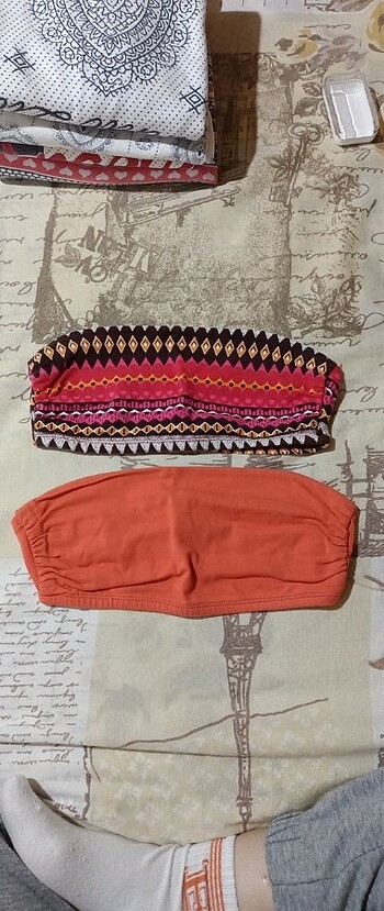 Bralet Büstiyer desenli