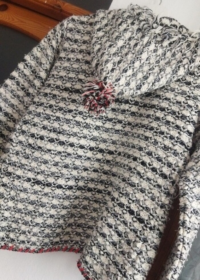 Kız çocuk panço  - Görsel 3