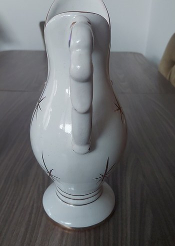Beden Pastel Renkli Beyaz Seramik sürahi