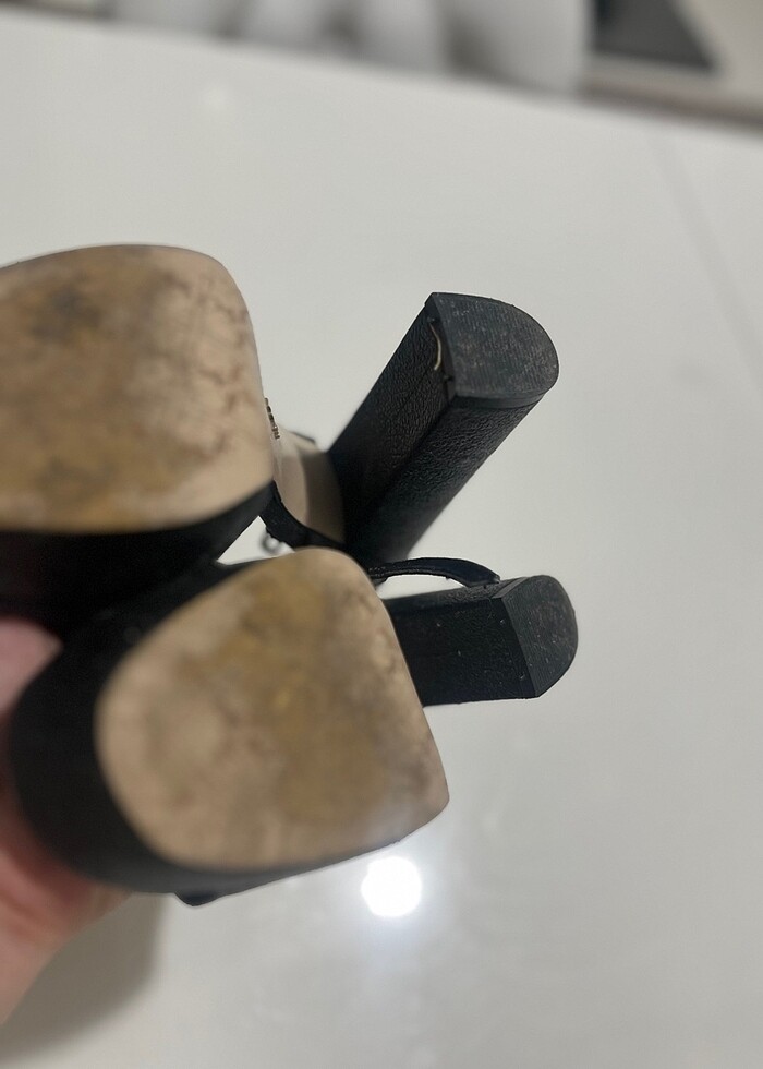 Kemal tanca platform topuk ayakkabı - Görsel 4