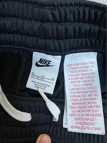 xl Beden siyah Renk Nike eşofman takımı