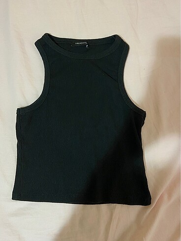 Trendyol Siyah Crop