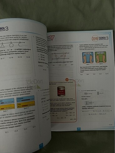  Beden 3 4 5 yayınları tyt matematik+tyt geometri soru bankası